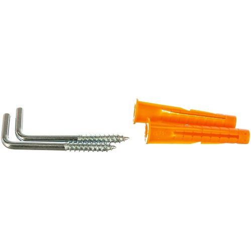 Крюк Г-обр. 3.5x35 с дюбелем 6x36 (2 шт)  картинка